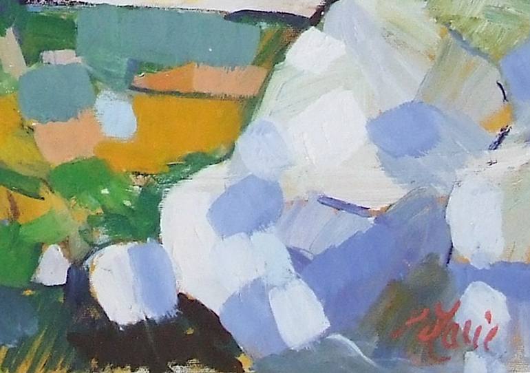 Original Expressionism Landscape Painting by Patrick Marie