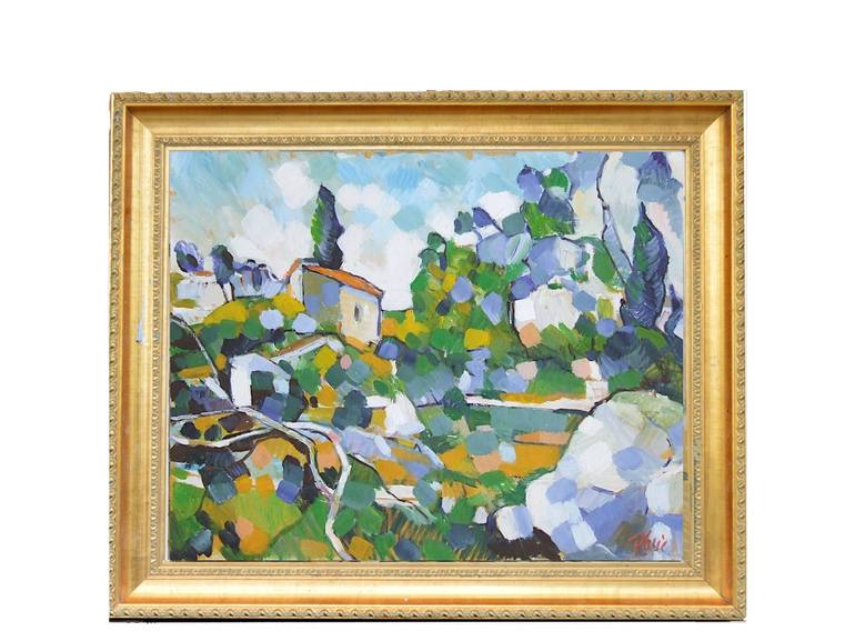Original Expressionism Landscape Painting by Patrick Marie