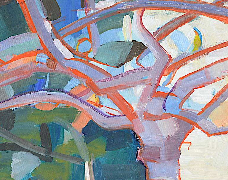 Original Impressionism Landscape Painting by Patrick Marie