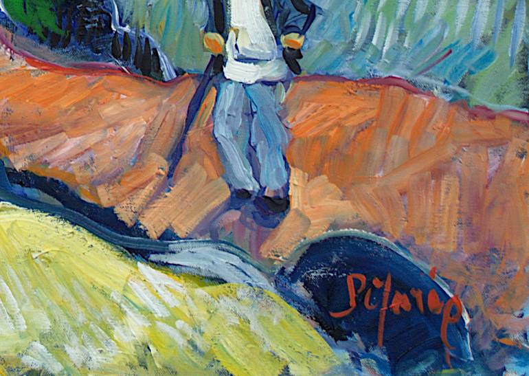 Vallée de l'Andelle Painting by Patrick Marie | Saatchi Art