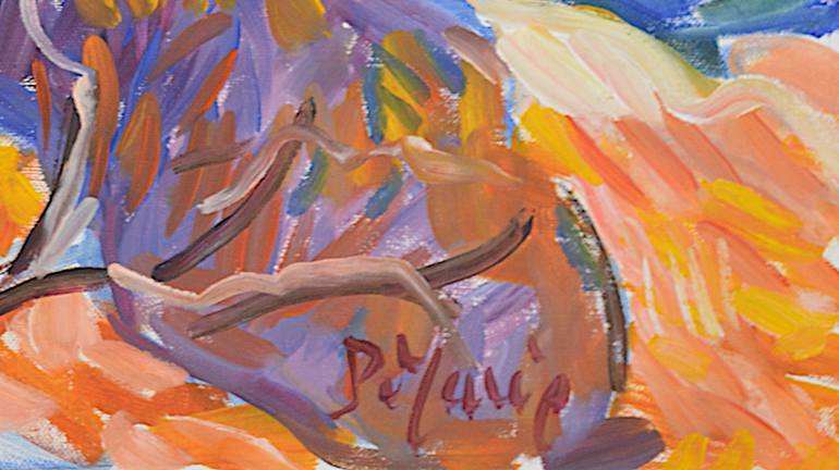 Original Impressionism Landscape Painting by Patrick Marie
