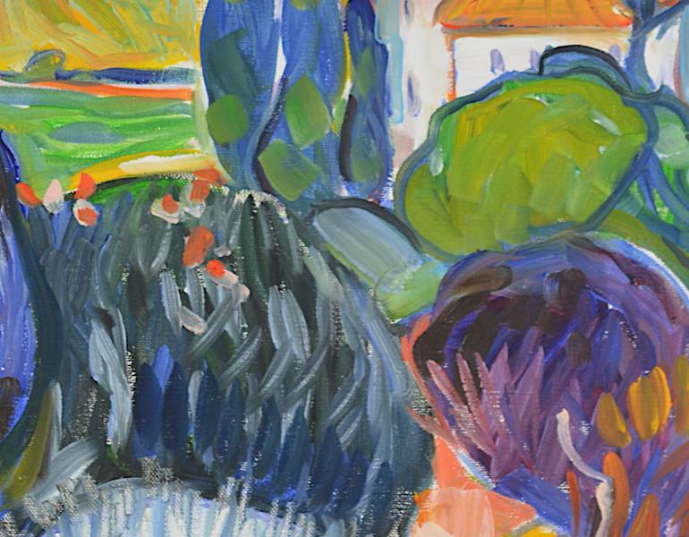 Original Impressionism Landscape Painting by Patrick Marie