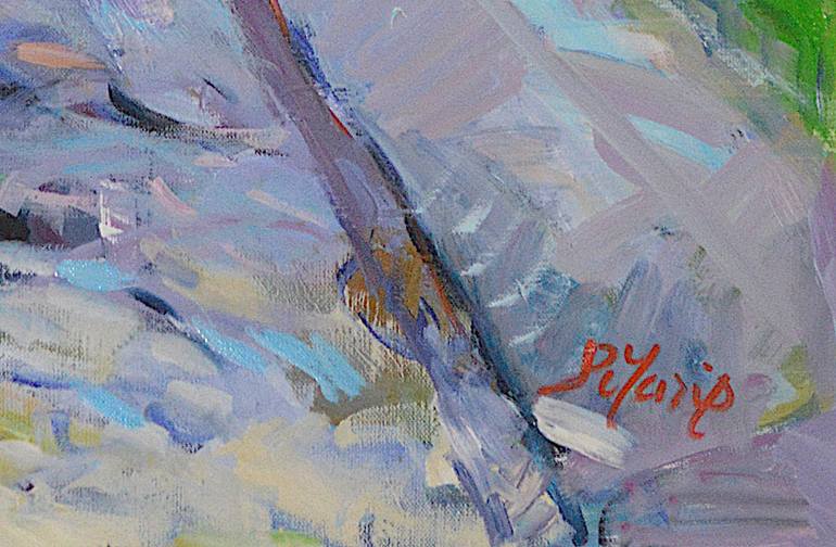 Original Impressionism Cities Painting by Patrick Marie