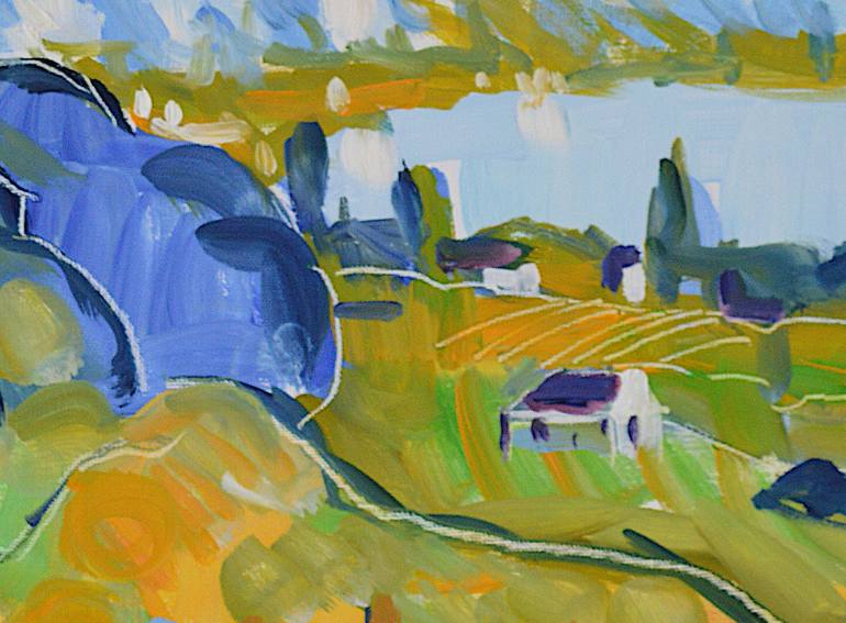 Original Impressionism Nature Painting by Patrick Marie