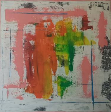 Original Abstract Expressionism Abstract Paintings by CARLOS ALMADA