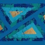 Blue & Gold 229 by CARLOS ALMADA