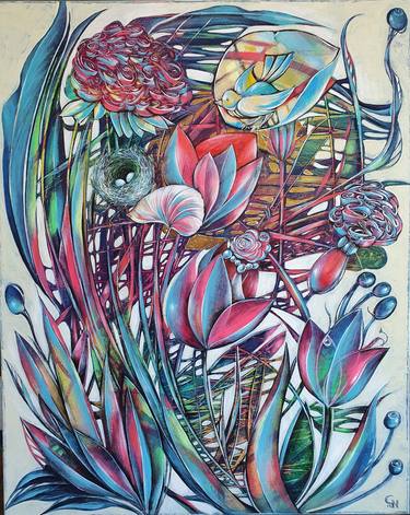 Original Botanic Paintings by Natalia Graham