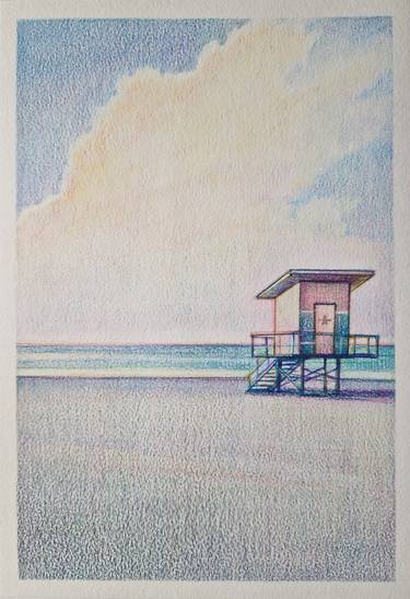 Print of Illustration Beach Drawings by Marina Son