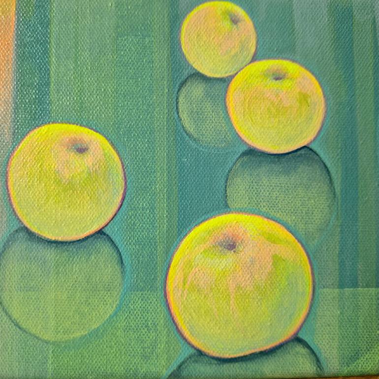 Original Art Deco Still Life Painting by Marina Son