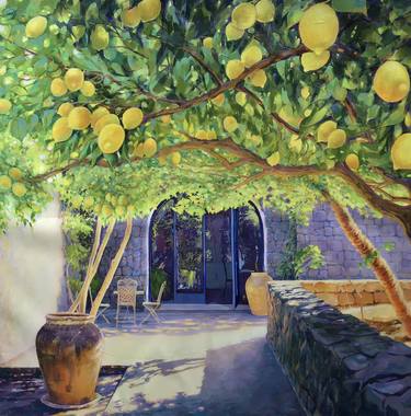 Print of Fine Art Garden Paintings by Marina Son
