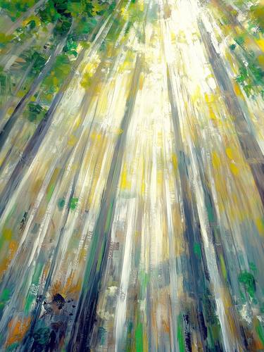 Original Abstract Expressionism Nature Digital by Tatiana Taner