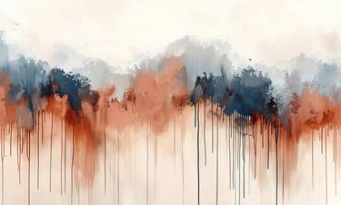 Original Minimalism Abstract Digital by Tatiana Taner
