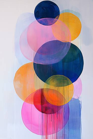 Original Contemporary Abstract Digital by Tatiana Taner