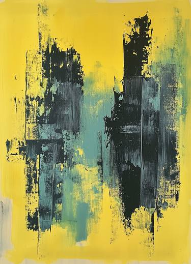 Original Abstract Expressionism Nature Digital by Tatiana Taner