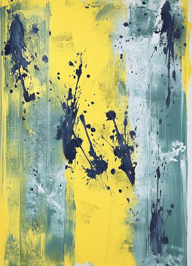 Original Abstract Expressionism Nature Digital by Tatiana Taner