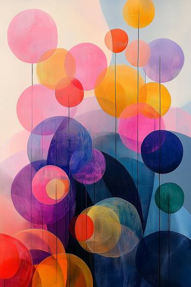 Original Contemporary Abstract Digital by Tatiana Taner