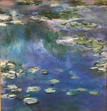 Water Lilies, Homage to Monet thumb