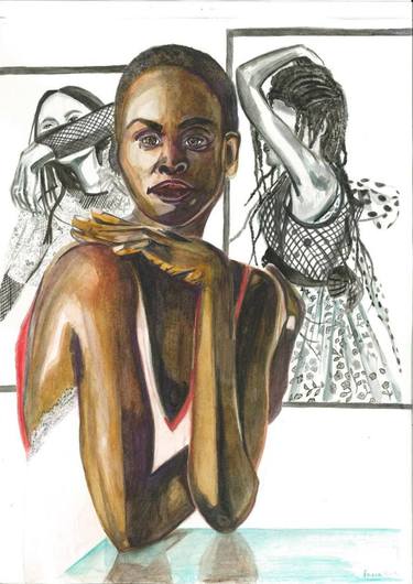 Alek Wek by Farah Damji thumb