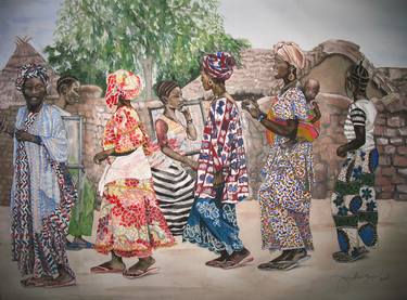 Original Realism World Culture Paintings by Caron Sloan Zuger
