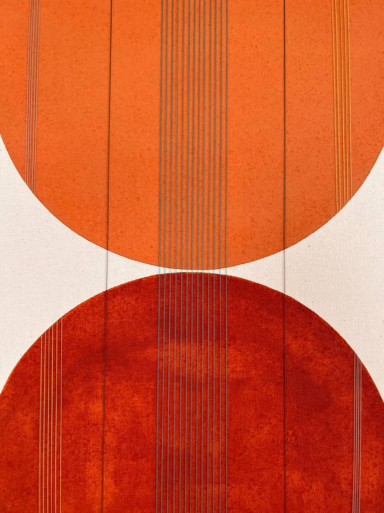 Original Abstract Expressionism Abstract Painting by Ayse Sirin Budak