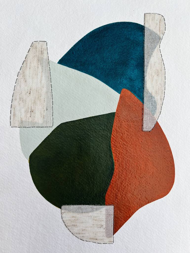 Original Abstract Expressionism Abstract Paintings by Ayse Sirin Budak