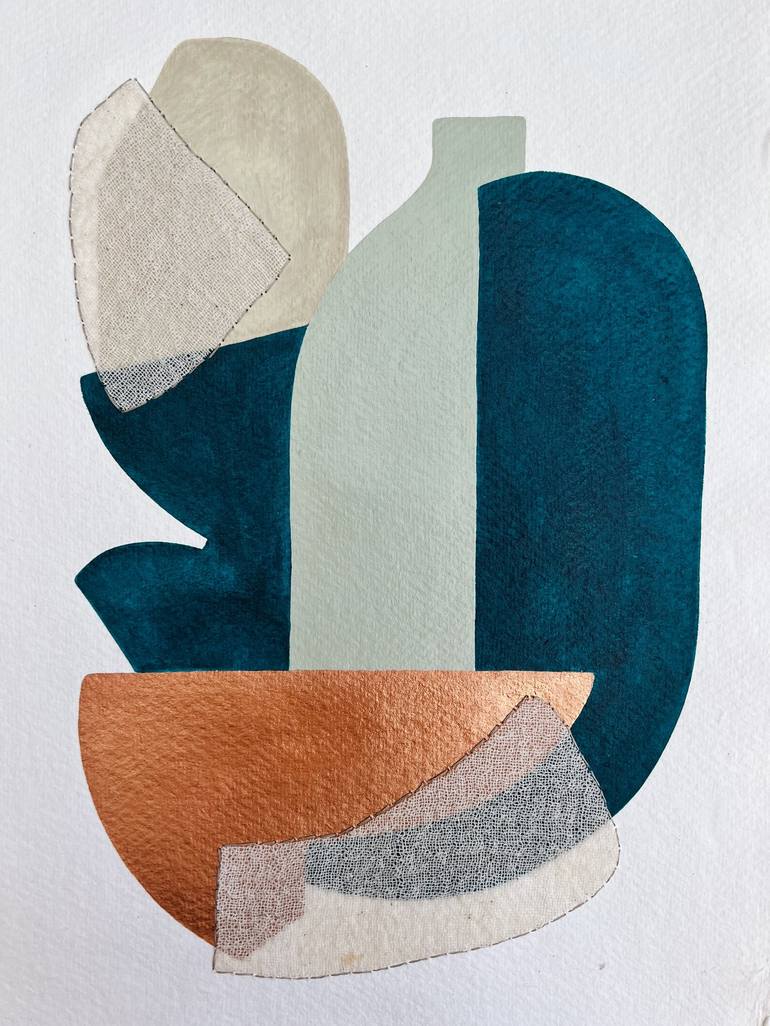 Original Abstract Expressionism Abstract Paintings by Ayse Sirin Budak