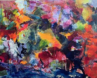 Original Abstract Paintings by Claudia Dietschi