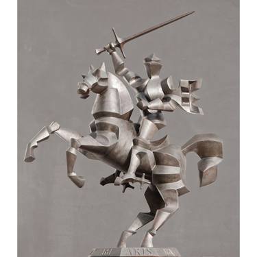 Sculpture. Knight - Vytis thumb