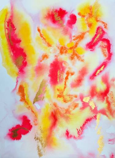 Print of Abstract Expressionism Abstract Paintings by Francesca de Bardin
