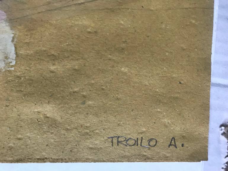 Original Figurative Outer Space Drawing by Angelo Troilo