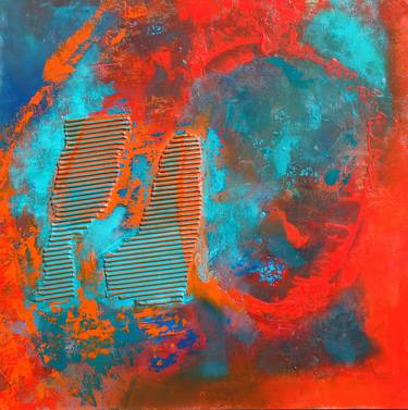 Original Fine Art Abstract Paintings by Laurence PIERRAT