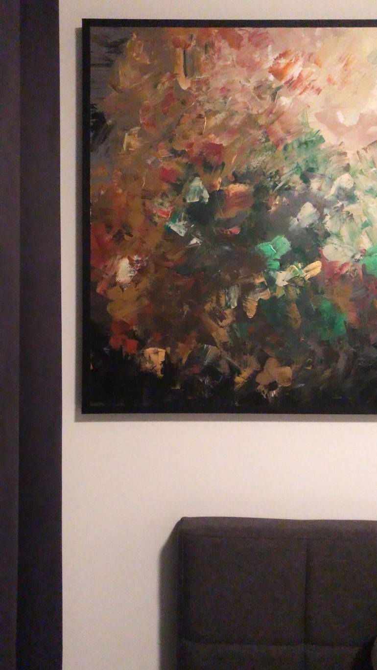 Original Abstract Painting by Diayan Rajamohan