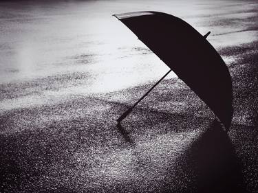 Rainy Night Lonely Umbrella - Limited Edition of 25 thumb