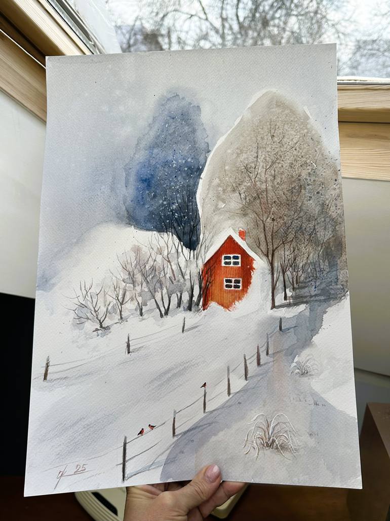 Original Realism Landscape Painting by Olga Kharyakova