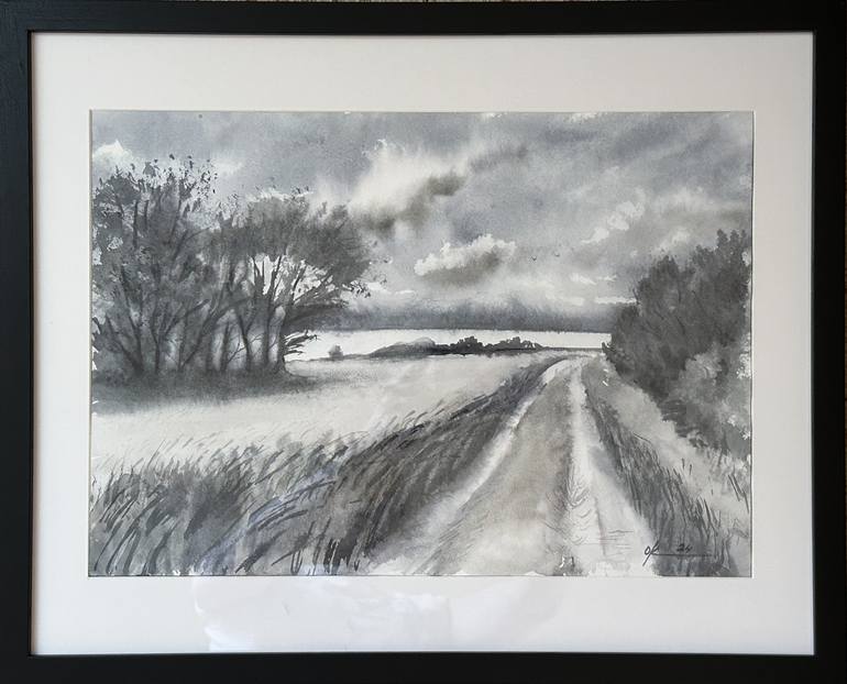 Original Realism Landscape Painting by Olga Kharyakova