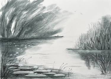 Original Fine Art Seascape Painting by Olga Kharyakova