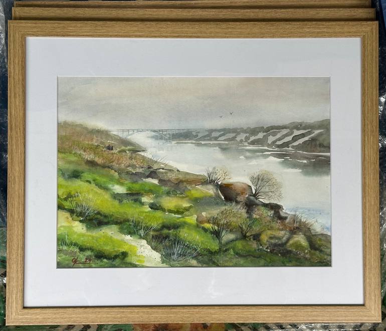 Original Contemporary Landscape Painting by Olga Kharyakova