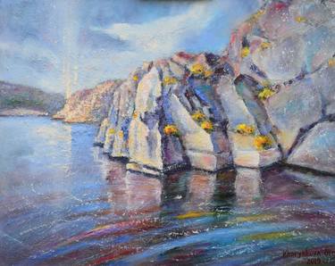 Original Abstract Expressionism Water Paintings by Olga Kharyakova