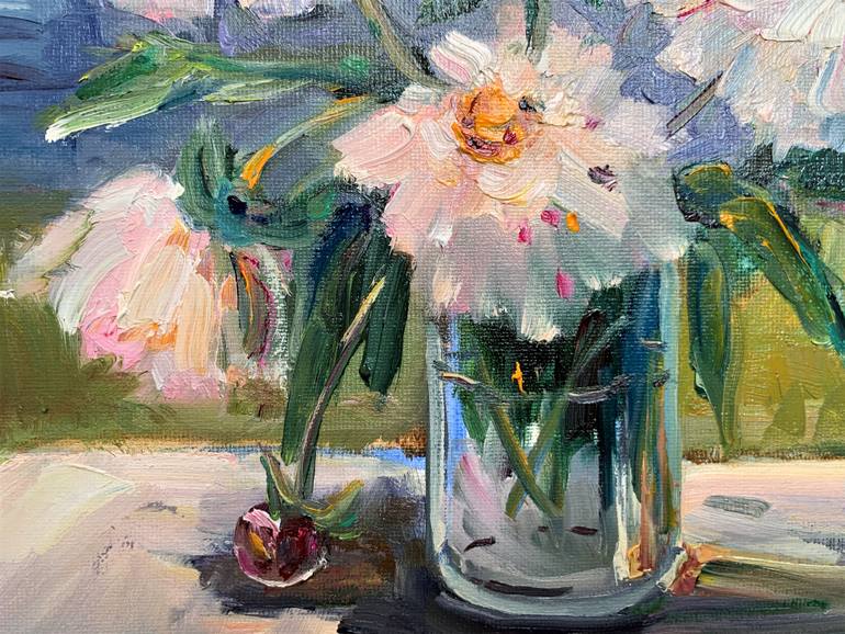 Original Impressionism Still Life Painting by Olga Kharyakova