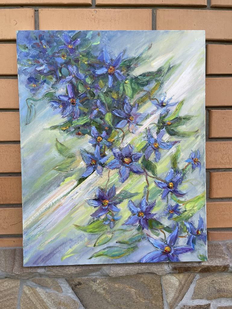 Original Expressionism Botanic Painting by Olga Kharyakova