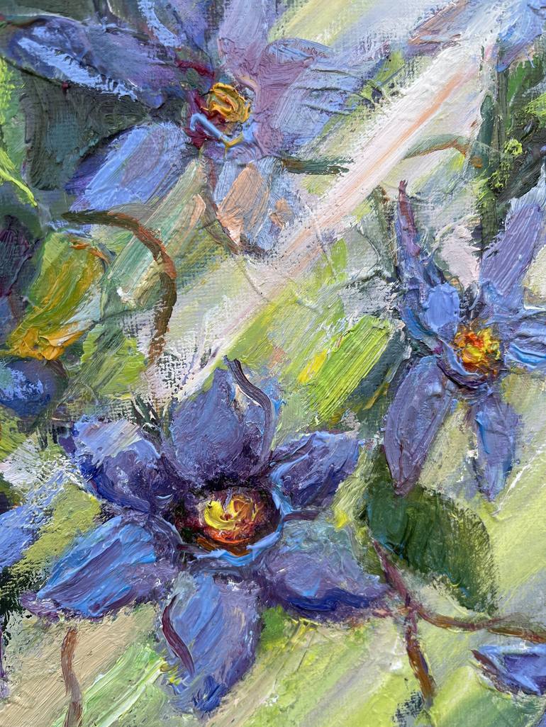 Original Expressionism Botanic Painting by Olga Kharyakova