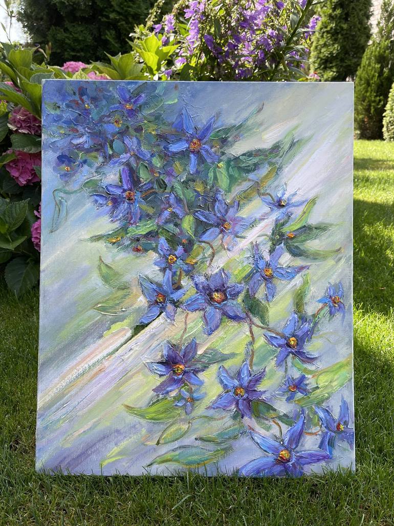 Original Expressionism Botanic Painting by Olga Kharyakova