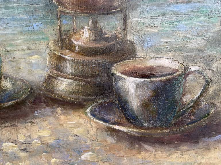 Original Fine Art Food & Drink Painting by Olga Kharyakova