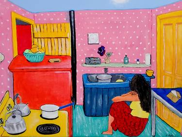 Print of Modern Kitchen Paintings by Ron Gielgun