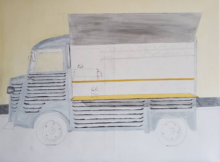 Original Figurative Car Painting by Ron Gielgun