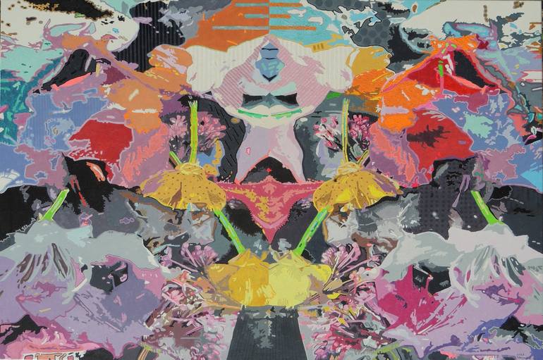 Original Abstract Paintings by Jacek Krzysik