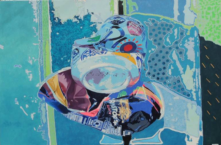 Original Abstract Painting by Jack Kriss