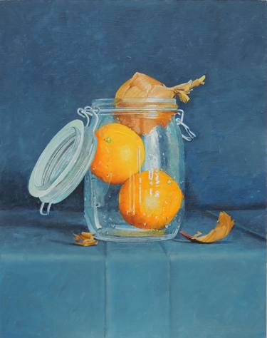 Original Realism Still Life Paintings by Jacek Krzysik