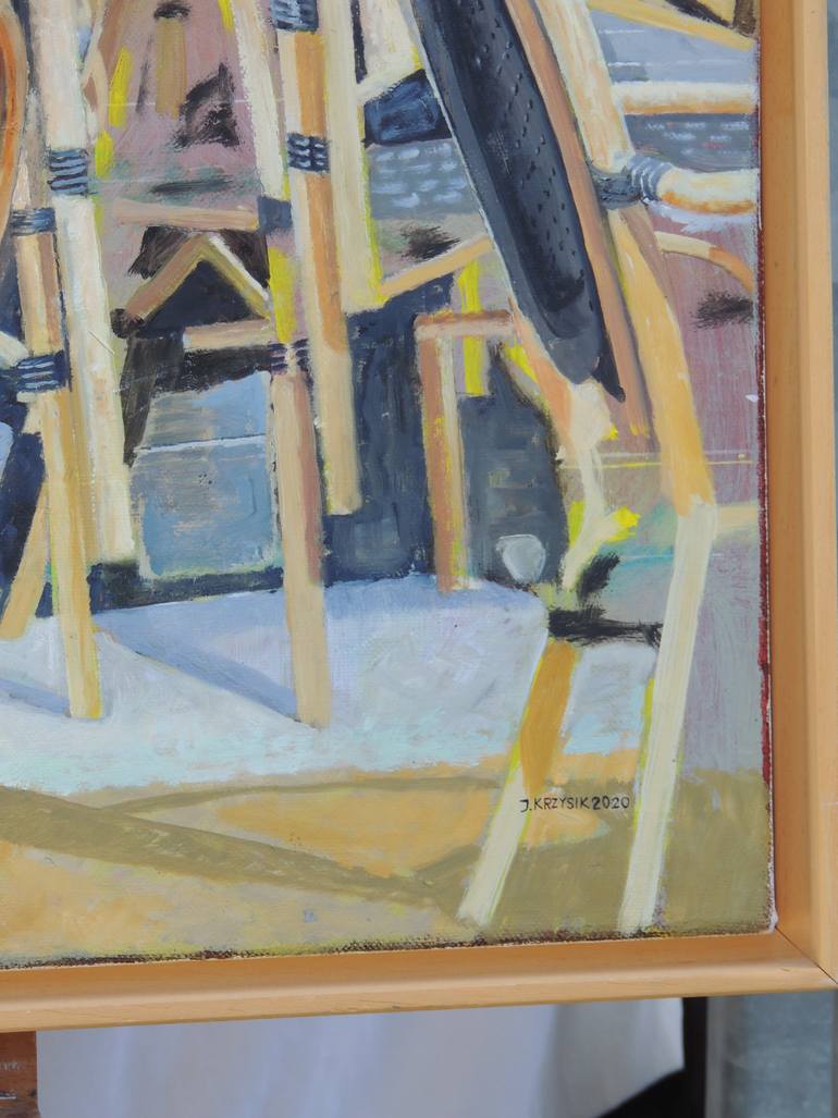Original Figurative People Painting by Jack Kriss
