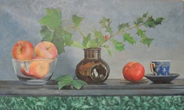 Original Fine Art Still Life Paintings by Jacek Krzysik